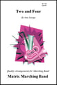 Two and Four Marching Band sheet music cover